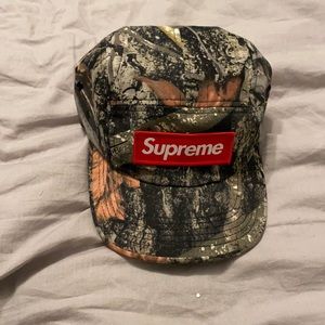 Supreme Hat Forest Camo